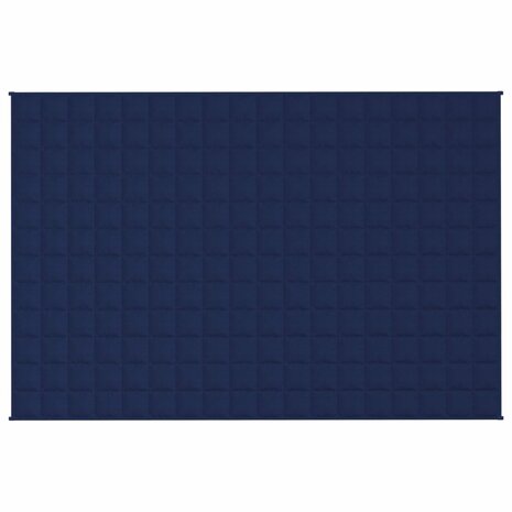 Verzwaringsdeken 122x183 cm 9 kg stof blauw 3