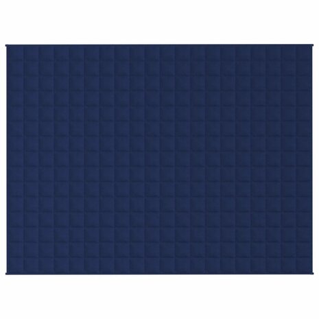 Verzwaringsdeken 152x203 cm 7 kg stof blauw 3