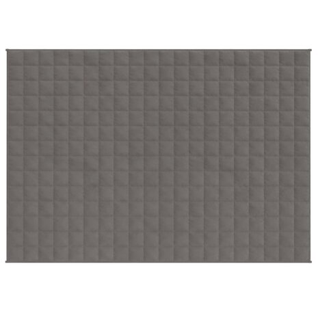 Verzwaringsdeken 150x200 cm 11 kg stof grijs 3