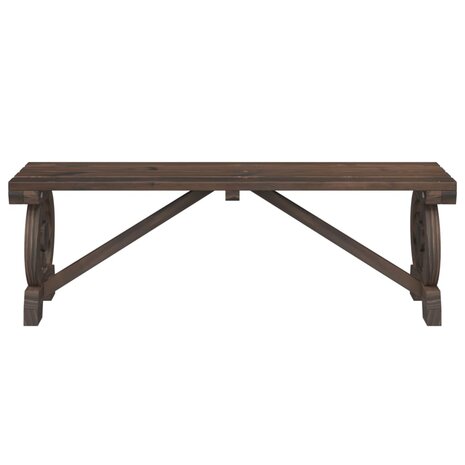 Tuinbank 115 cm massief vurenhout 4
