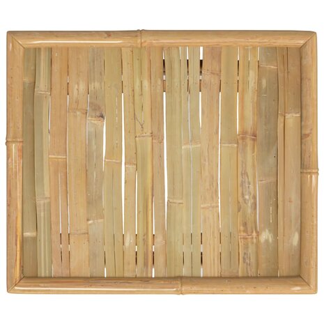 Tuintafel 65x55x30 cm bamboe 5