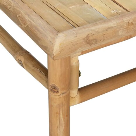 Tuintafel 65x55x30 cm bamboe 6