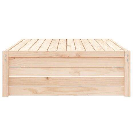 Tuinvoetenbank 120x80 cm massief grenenhout 5