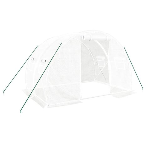 Tuinkas met stalen frame 6 m² 3x2x2 m 2