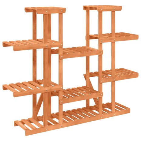Plantenstandaard 110x25x110,5 cm massief vurenhout 6