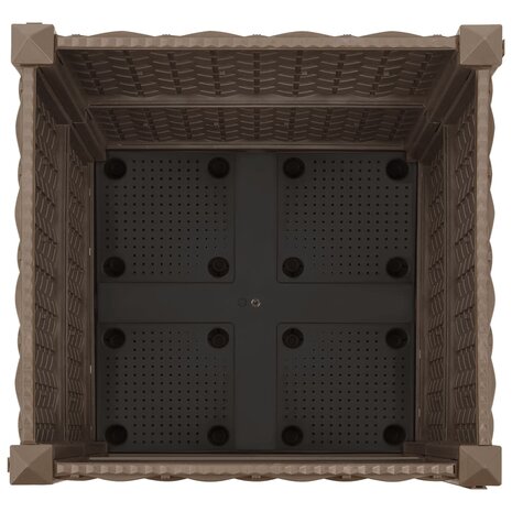 Plantenbak verhoogd 40x40x38 cm polypropyleen 5