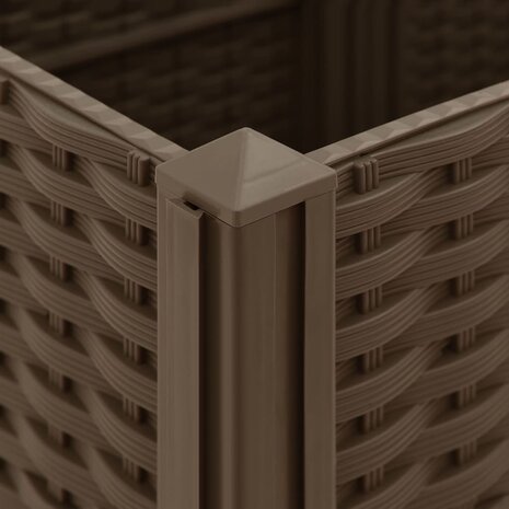 Plantenbak verhoogd 40x40x38 cm polypropyleen 6