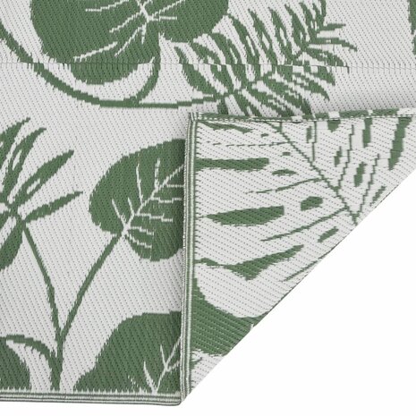 Buitenkleed 140x200 cm polypropeen groen 5