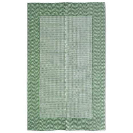 Buitenkleed 120x180 cm polypropeen groen 1