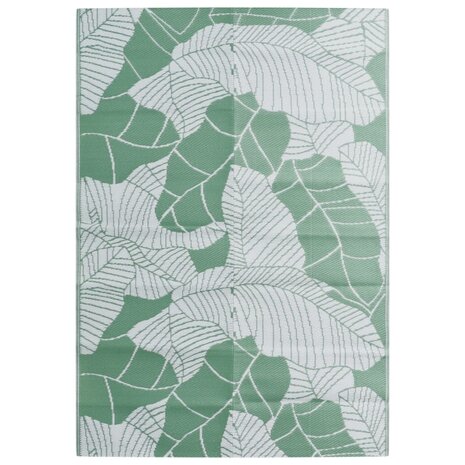 Buitenkleed 160x230 cm polypropeen groen 2