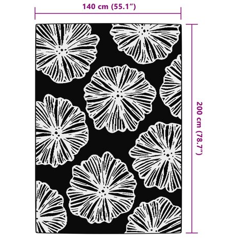 Buitenkleed 140x200 cm polypropeen groen 6