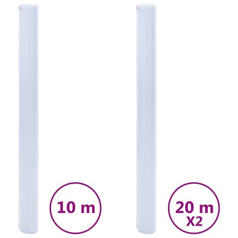 Raamfolies 3 st statisch mat PVC transparantgrijs 2