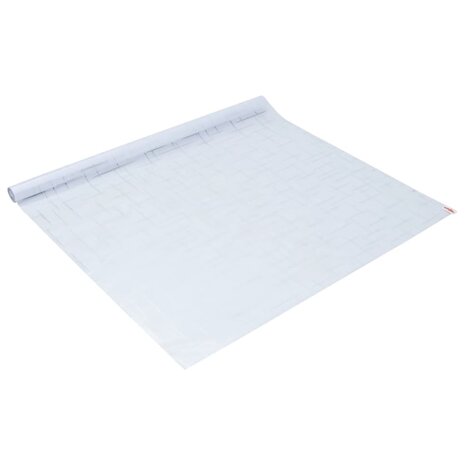 Raamfolies 2 st mat sterrenpatroon PVC 6