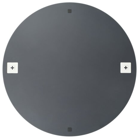 Wandspiegel met LED-lampen rond glas 5