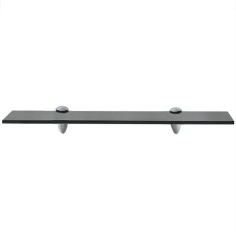 Zwevend schap 50x10 cm 8 mm glas 2