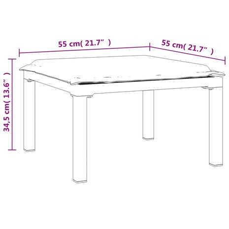 4-delige Loungeset poly rattan zwart en grijs 12