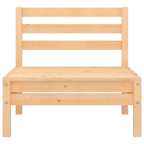 3-delige Loungeset massief grenenhout 6