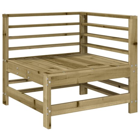 3-delige Loungeset geïmpregneerd grenenhout 4