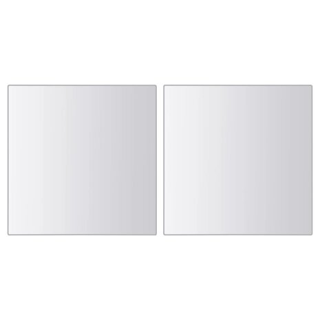 48 st Spiegeltegels vierkant glas 4