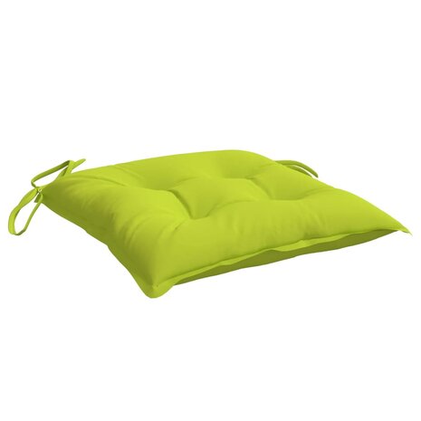 Palletkussens 2 st 50x50x7 cm oxford stof felgroen 3