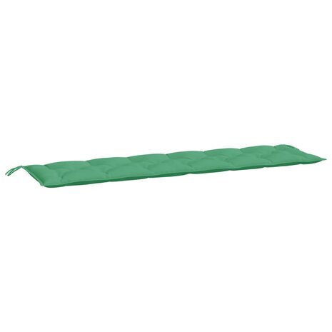 Tuinbankkussen 200x50x7 cm stof groen 2