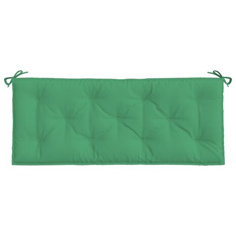 Tuinbankkussens 2 st 120x50x7 cm oxford stof groen 5