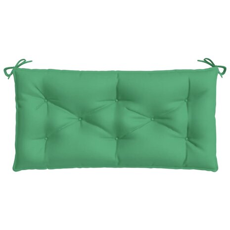 Tuinbankkussen 110x50x7 cm oxford stof groen 4