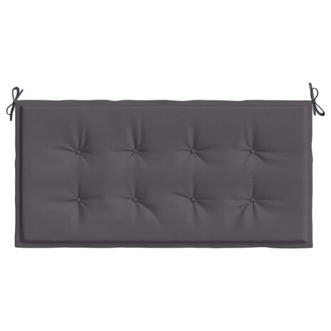 Tuinbankkussen 120x50x3 cm oxford stof antracietkleurig 4