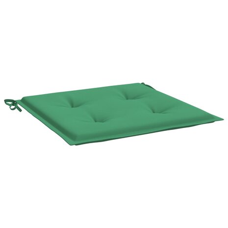 Tuinstoelkussens 4 st 50x50x3 cm oxford stof groen 3