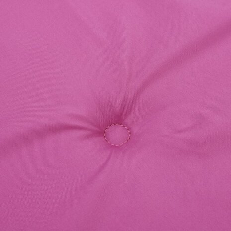 Tuinstoelkussens 2 st 40x40x3 cm stof roze 6