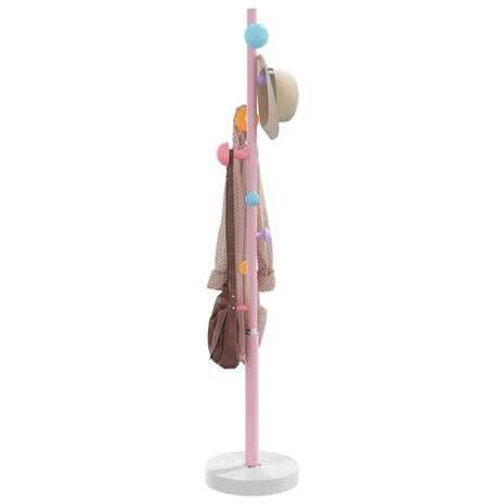 Kapstok 172 cm gepoedercoat ijzer roze 1