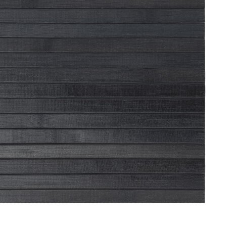 Vloerkleed rechthoekig 60x400 cm bamboe grijs 6
