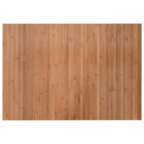 Vloerkleed rechthoekig 70x100 cm bamboe naturel 2