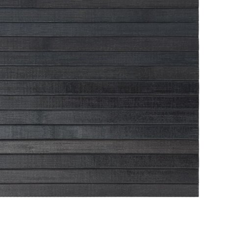 Vloerkleed rechthoekig 70x500 cm bamboe grijs 6