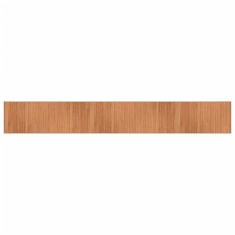 Vloerkleed rechthoekig 70x500 cm bamboe naturel 2