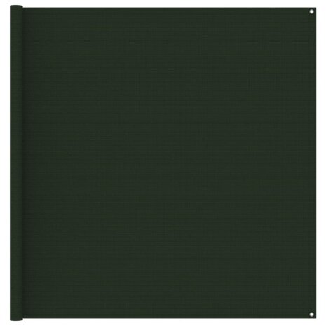 Tenttapijt 200x400 cm donkergroen 1