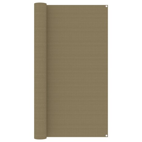 Tenttapijt 200x200 cm taupe 1