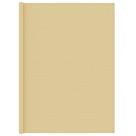 Tenttapijt 250x250 cm HDPE beige 1