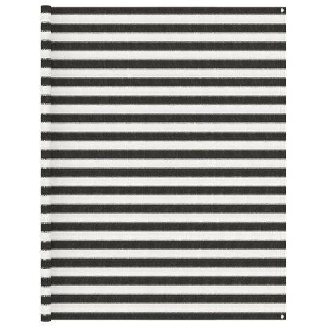 Tenttapijt 250x300 cm antracietkleurig en wit 1