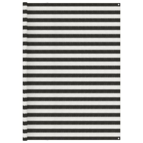 Tenttapijt 250x350 cm antracietkleurig en wit 1