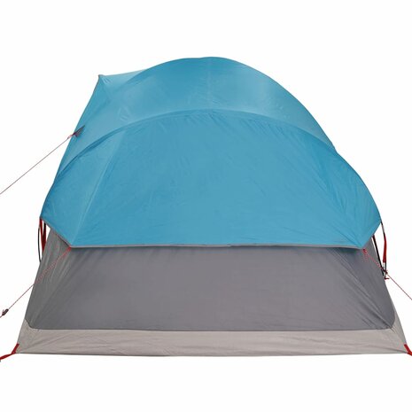 Koepeltent 9-persoons waterdicht blauw 8