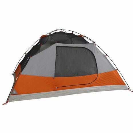 Koepeltent 4-persoons waterdicht grijs 8