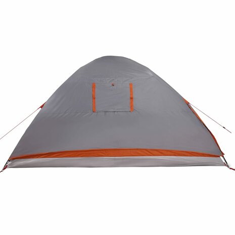 Koepeltent 4-persoons waterdicht grijs 10