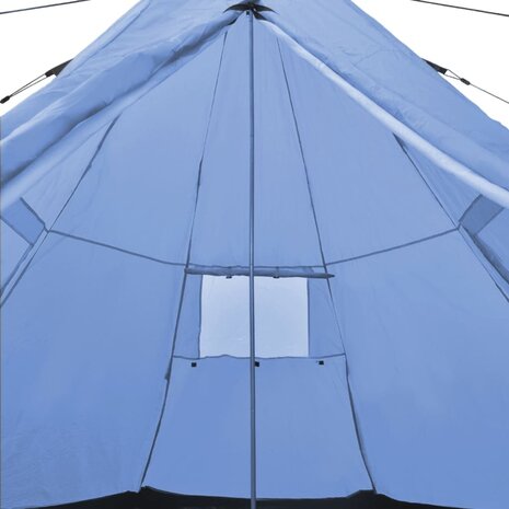 Tent 4-persoons blauw 4