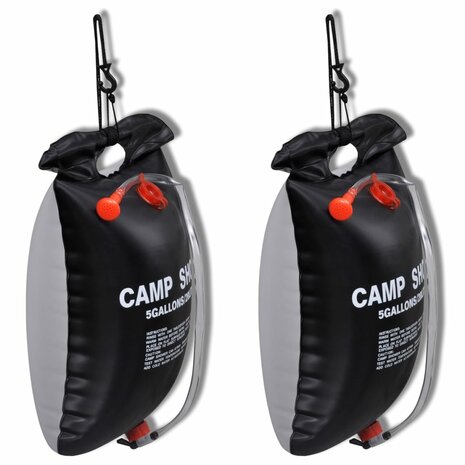 Campingdouches 2 st solar 20 L 1