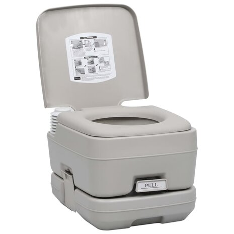 Campingtoilet en watertankset draagbaar 4