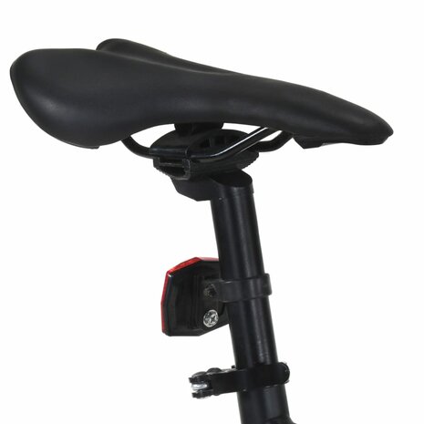 Fiets met vaste versnelling 700 c 51 cm zwart en blauw 5