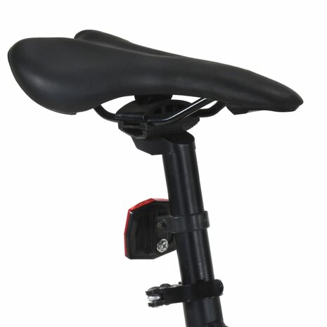 Fiets met vaste versnelling 700 c 59 cm zwart en blauw 5