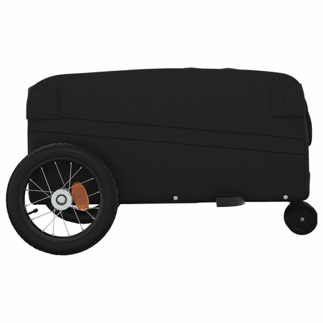 Fietstrailer 30 kg ijzer zwart 7
