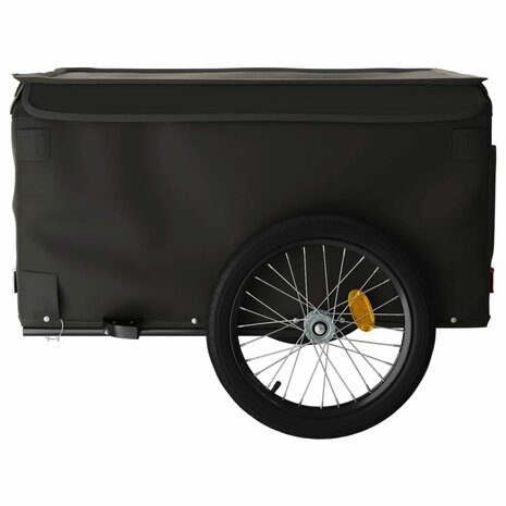 Fietstrailer 45 kg ijzer zwart 7
